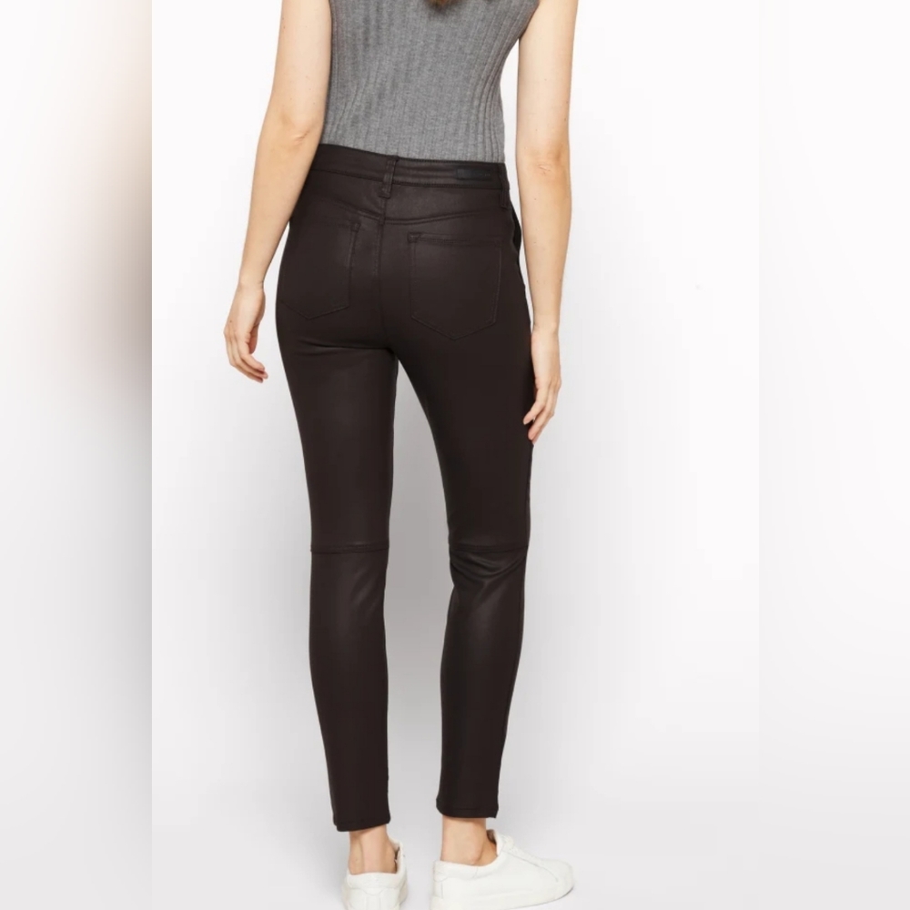 Sanctuary Hayden Womens Coated High Rise Skinny Jeans in Java size 26 - Picture 2 of 13